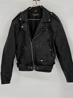 Vintage Wilson’s Leather Motorcycle Jacket
